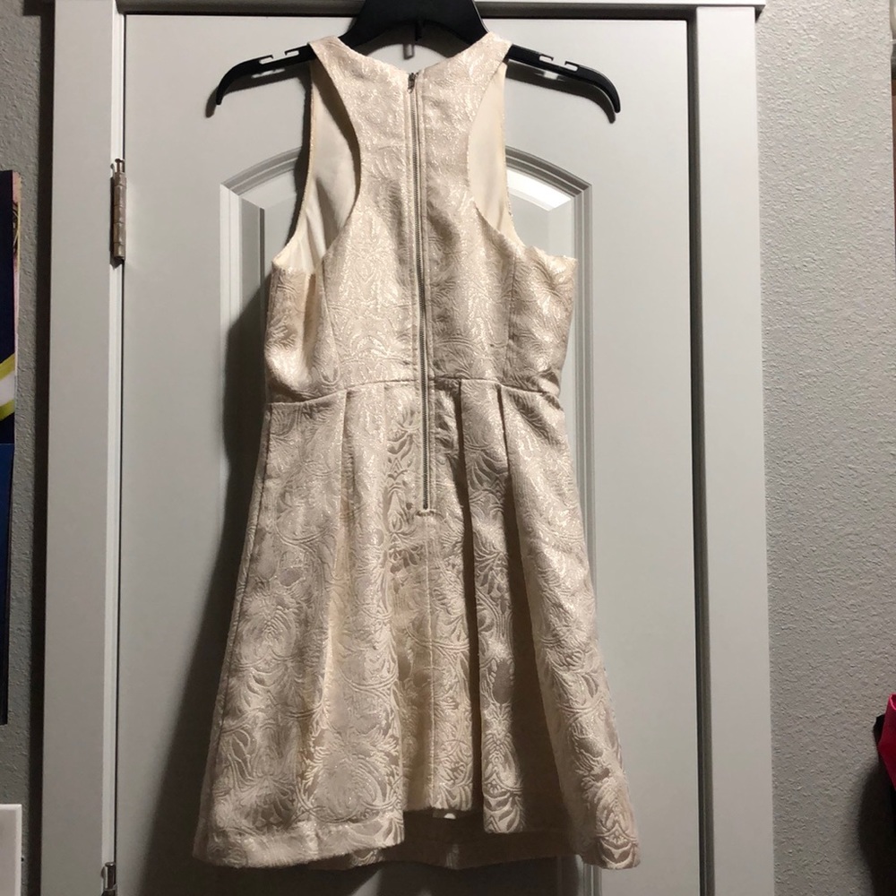 Gianni bini dress XS-cream, sparkly and cocktail! - Picture 3 of 3
